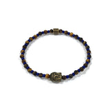 Buddha Tiger Eye & Glass Beads Bracelet By Ruigos