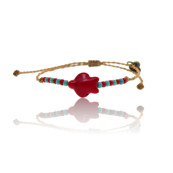 Ruigos Sea Turtle Jingle Bell  Friendship Bracelet Beach Jewelry Gifts Adjustable Waterproof