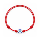 RUIGOS Aura – Enamel Evil Eye Adjustable Cord Bracelet