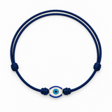RUIGOS Aura – Enamel Evil Eye Adjustable Cord Bracelet