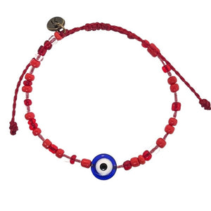 EVIL EYE PROTECTION BRACELET AJUSTABLE  BRACELET MENS WOEMENS BY RUIGOS.