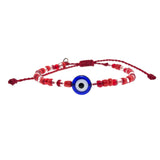 EVIL EYE PROTECTION BRACELET AJUSTABLE  BRACELET MENS WOEMENS BY RUIGOS.