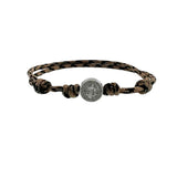 Stainless Steel Medal Saint Benedic Bracelet by Ruigos