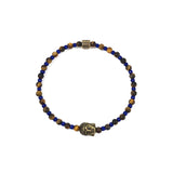 Buddha Tiger Eye & Glass Beads Bracelet By Ruigos