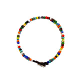 Colorful Mix Beads Button Silver Sterling  Bracelet By Ruigos