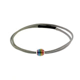 Pride Ball 925 Sterling Silver Cord Friendship Ruigos Bracelet