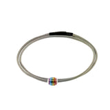 Pride Ball 925 Sterling Silver Cord Friendship Ruigos Bracelet