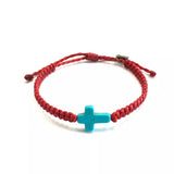 Cross Friendships Bracelets Men’s Women’s by Ruigos, Waxed thread