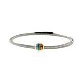 Pride Ball 925 Sterling Silver Cord Friendship Ruigos Bracelet