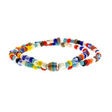 Silver 925  Ball Pride Colorful Mix Double Wrap  Bracelet By Ruigos