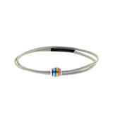 Pride Ball 925 Sterling Silver Cord Friendship Ruigos Bracelet